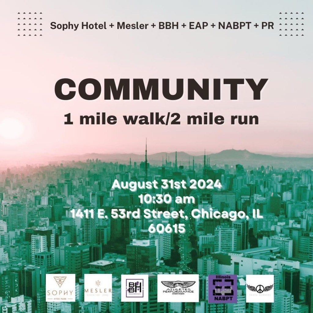 Better Beyond Health Pushing Peaceful Running in Hyde Park Community&nbsp;😊