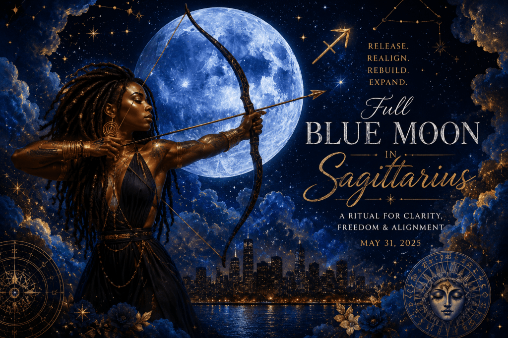 Sagittarius Full Moon Ceremony: Releasing Survival Mode & Grounding in My Foundation&nbsp;Era